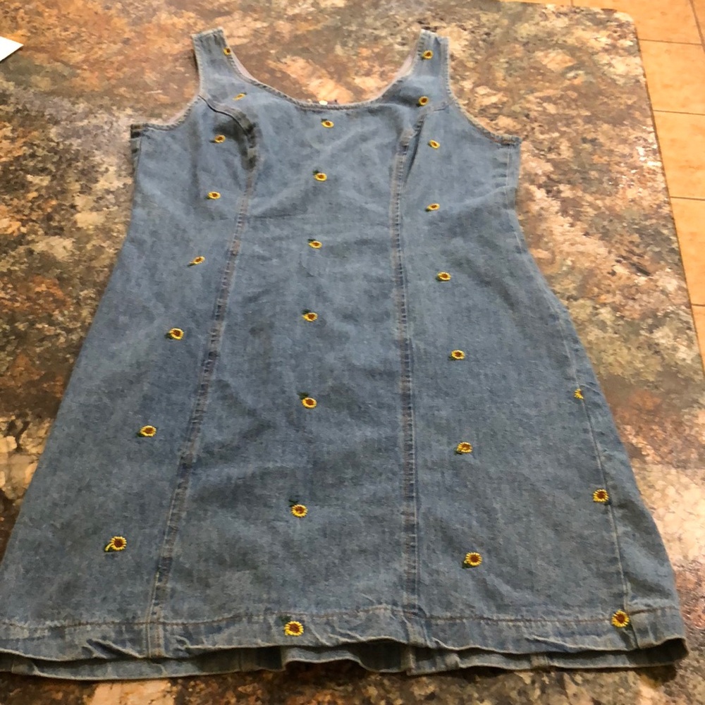Denim dress